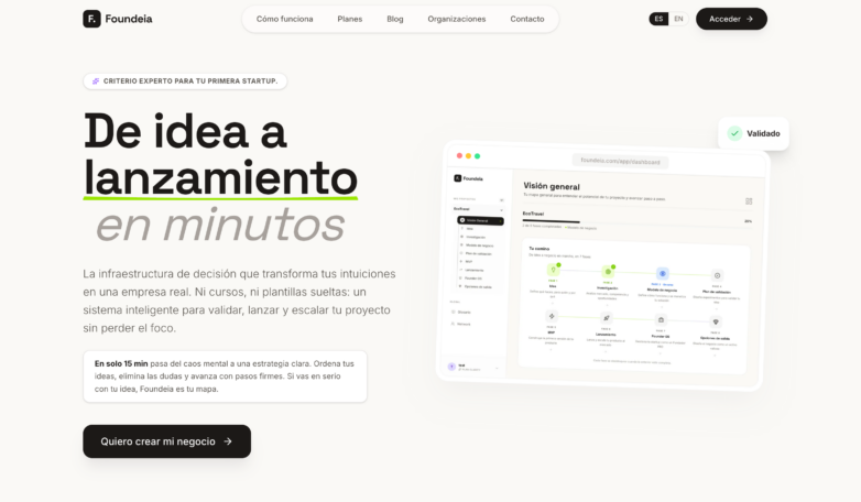 Foundeia como consecuencia, no como punto de partida: por qué terminé construyendo un sistema para emprender mejor
